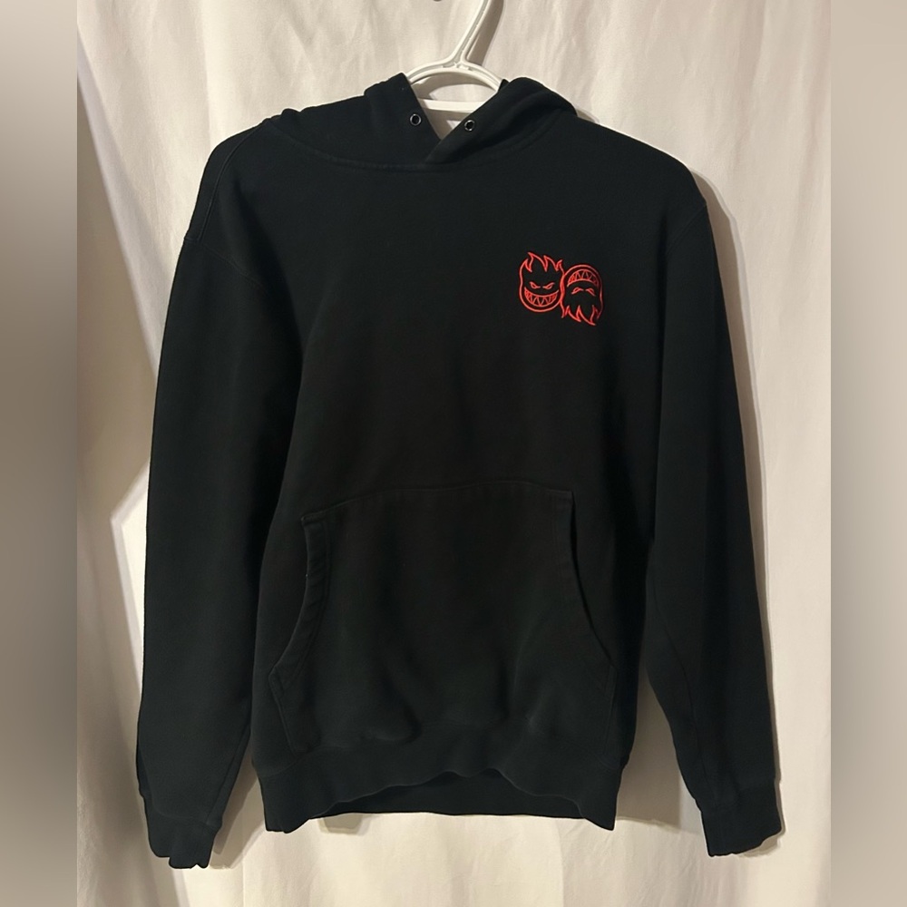 Spitfire Men’s Black & Red Hoodie